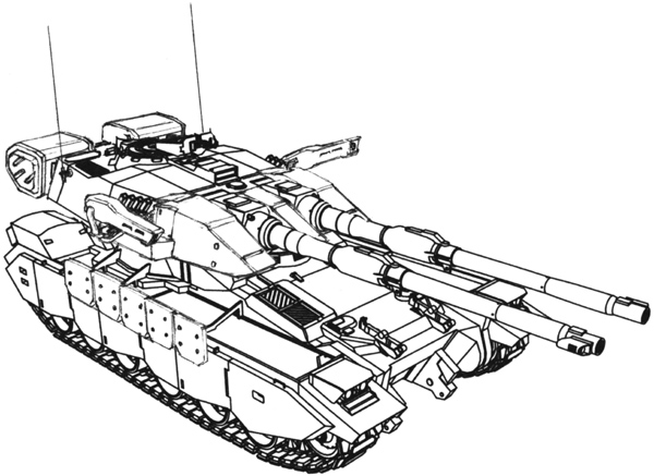 LOUM DEFENSE FORCE TYPE 61 MBT EARLY MODEL – Zeonic|Scanlations